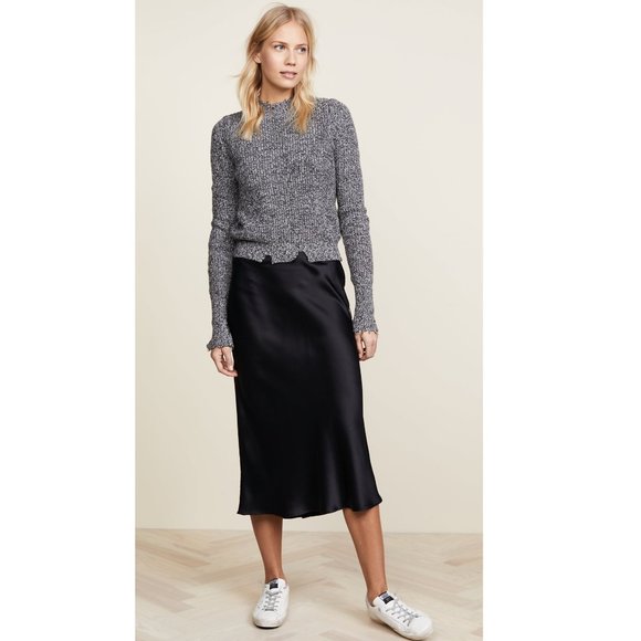 Anine Bing Dresses & Skirts - Anine Bing Bar Silk Skirt